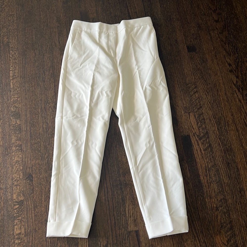 NWT Ann Taylor Cream Trousers